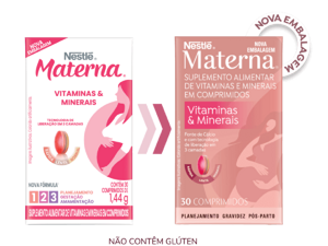 Materna Vitaminas & Minerais