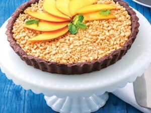 Torta de Cacau e Castanha sem Açúcar