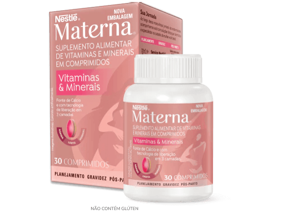 Materna® Vitaminas & Minerais